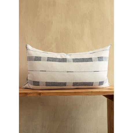 Fulcrum Ink Oversized Cotton Lumbar Pillow