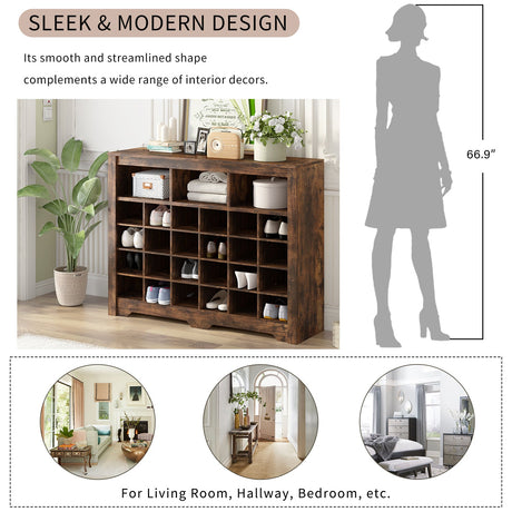 Functional Shoe Cabinet for Stylish Organization-Entryway-Parc Decor