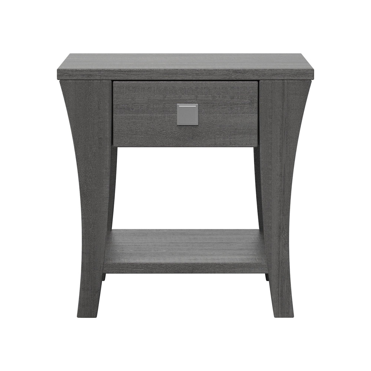 Furniture of America Amity End Table, Gray-边桌-Parc Decor