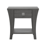 Furniture of America Amity End Table, Gray-边桌-Parc Decor