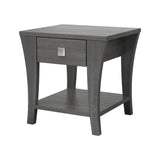 Furniture of America Amity End Table, Gray-边桌-Parc Decor