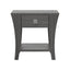 Furniture of America Amity End Table, Gray