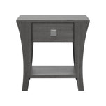 Furniture of America Amity End Table, Gray