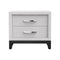 Furniture of America Lucien Modern Wood Nightstand with 2 Drawers-床头柜-Parc Decor
