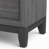 Furniture of America Lucien Modern Wood Nightstand with 2 Drawers-床头柜-Parc Decor