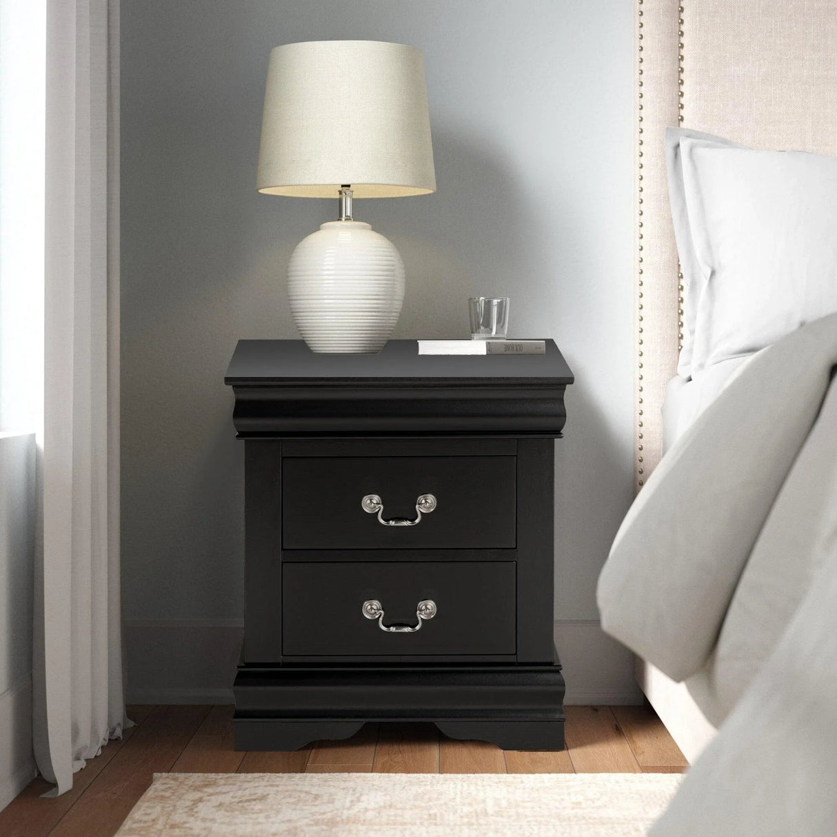 Furniture of America Night Stand Louis Philippe