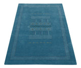 Gabbeh Design Hand Loomed Wool Area Rug