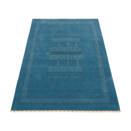 Gabbeh Design Hand Loomed Wool Area Rug