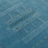 Gabbeh Design Hand Loomed Wool Area Rug