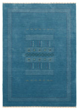 Gabbeh Design Hand Loomed Wool Area Rug