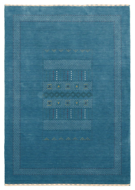 Gabbeh Design Hand Loomed Wool Area Rug