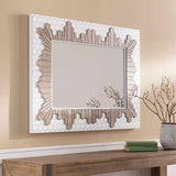 Garner Mosaic Framed Mirror-Mirrors-Parc Decor