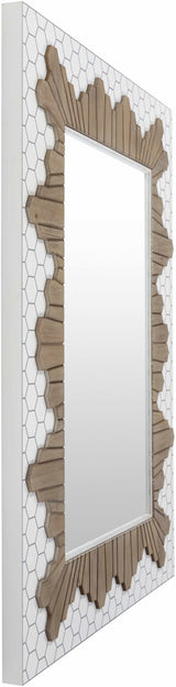 Garner Mosaic Framed Mirror-Mirrors-Parc Decor