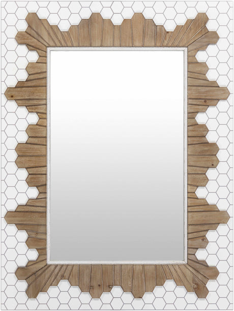 Garner Mosaic Framed Mirror-Mirrors-Parc Decor