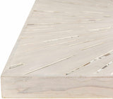 Garnet White Mosaic Starburst Wall Art-Decor-Parc Decor