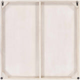 Garnet White Mosaic Starburst Wall Art-Decor-Parc Decor