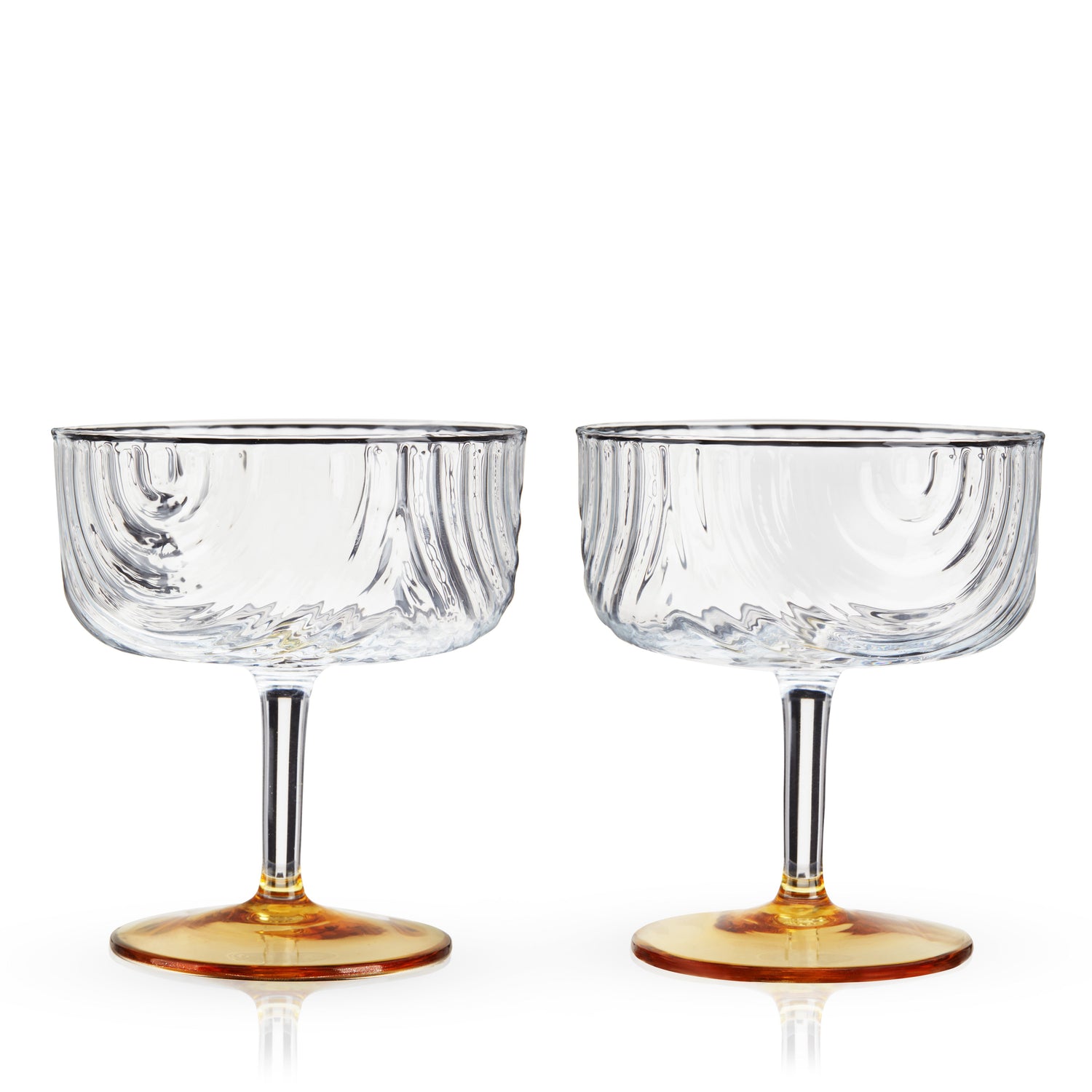 Gatsby Coupe Glasses Set of 2-product_type::stemmed_cocktail_glasses-Parc Decor