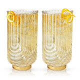 Gatsby Highball Glasses Set of 2