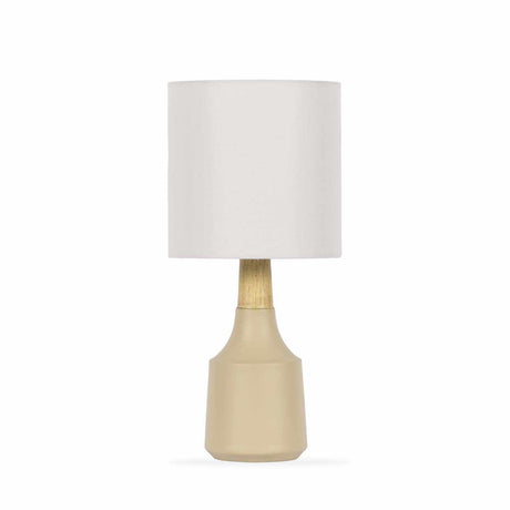 Gattaran Ivory & White Table Lamp-Lighting-Parc Decor