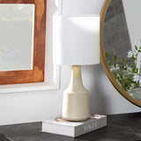 Gattaran Ivory & White Table Lamp-Lighting-Parc Decor