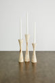 Geo Tapered Wooden Candlestick Holder-Décor-Parc Decor