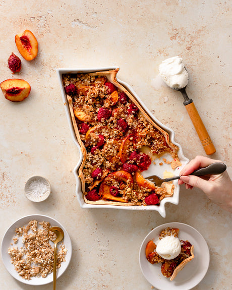 Georgia State Plate-Baking Dish-Parc Decor