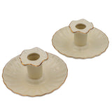 Gilded Cream Candle Holder - Case of 12