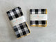 Gingham Check Cloth Napkins, set of four-Cloth Napkins-Parc Decor