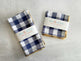 Gingham Check Cloth Napkins, set of four-Cloth Napkins-Parc Decor
