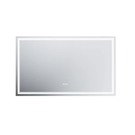 GlareGuard Anti-Fog Bathroom Dimmable Led Mirror Backlit Illuminated Mirror Touch Switch