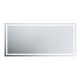 GlareGuard Anti-Fog Bathroom Dimmable Led Mirror Backlit Illuminated Mirror Touch Switch-镜子-Parc Decor