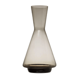 Glass Decanter, Smoke Color-Pitchers-Parc Decor