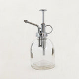 Glass Plant Mister with Silver Pump-Decorative Objects-Parc Decor
