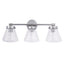 Gleam Modern 3-Light Dimmable Vanity Light
