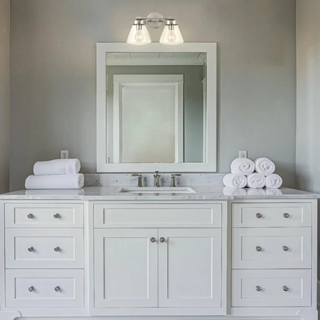 Gleam Modern Farmhouse 2-Light Vanity Light