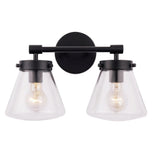 Gleam Modern Farmhouse 2-Light Vanity Light