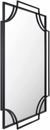 Golasecca Black Frame Mirror-Mirrors-Parc Decor