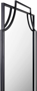 Golasecca Black Frame Mirror-Mirrors-Parc Decor