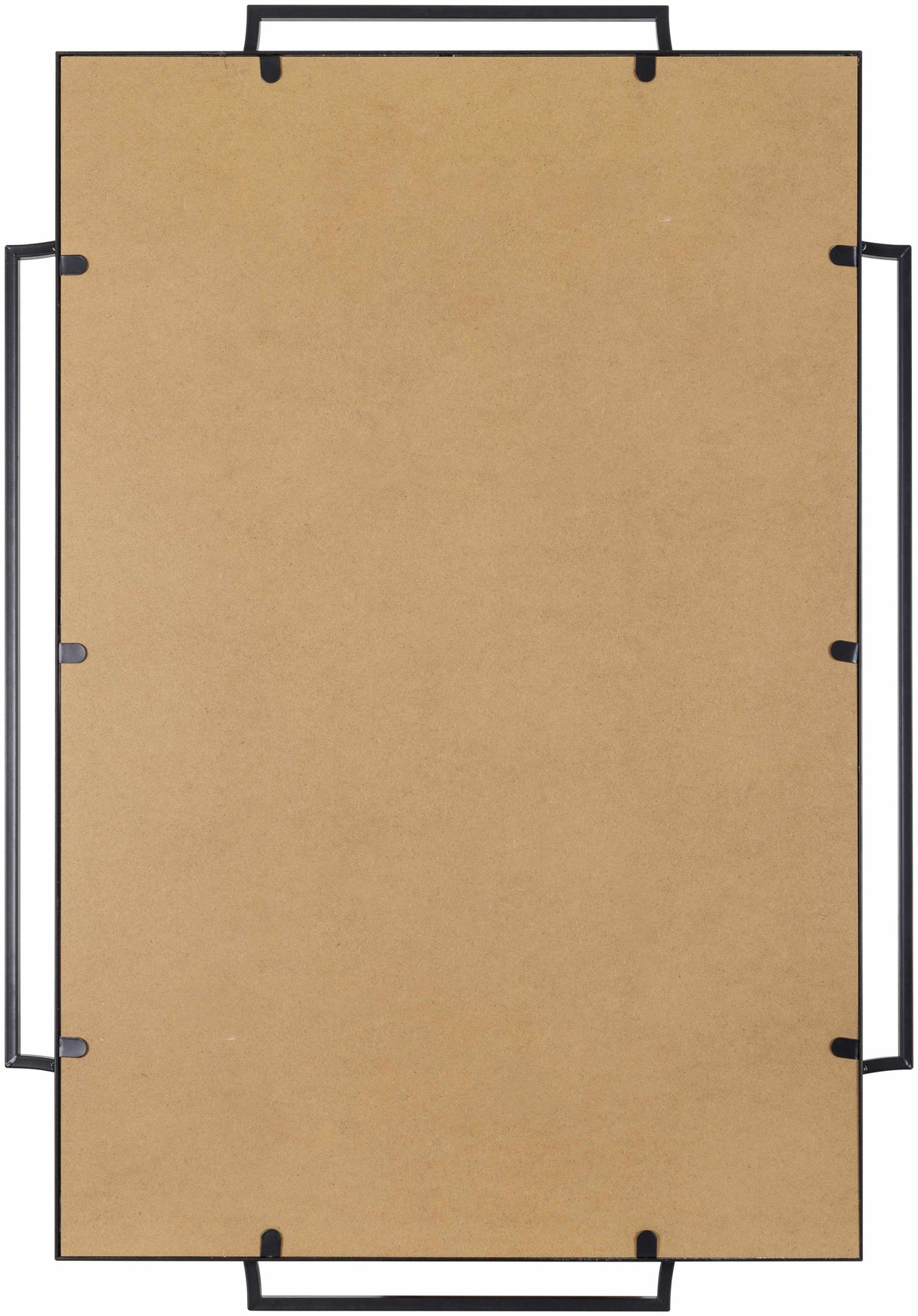 Golasecca Black Frame Mirror-Mirrors-Parc Decor