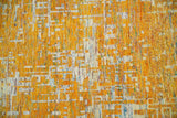 Gold and Ivory Modern Abstract 5x8 Recycled Art Silk Area Rug