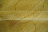 Gold Hand knotted contemporary 6x9 wool And Art Silk Area Rug-Area Rug-Parc Decor