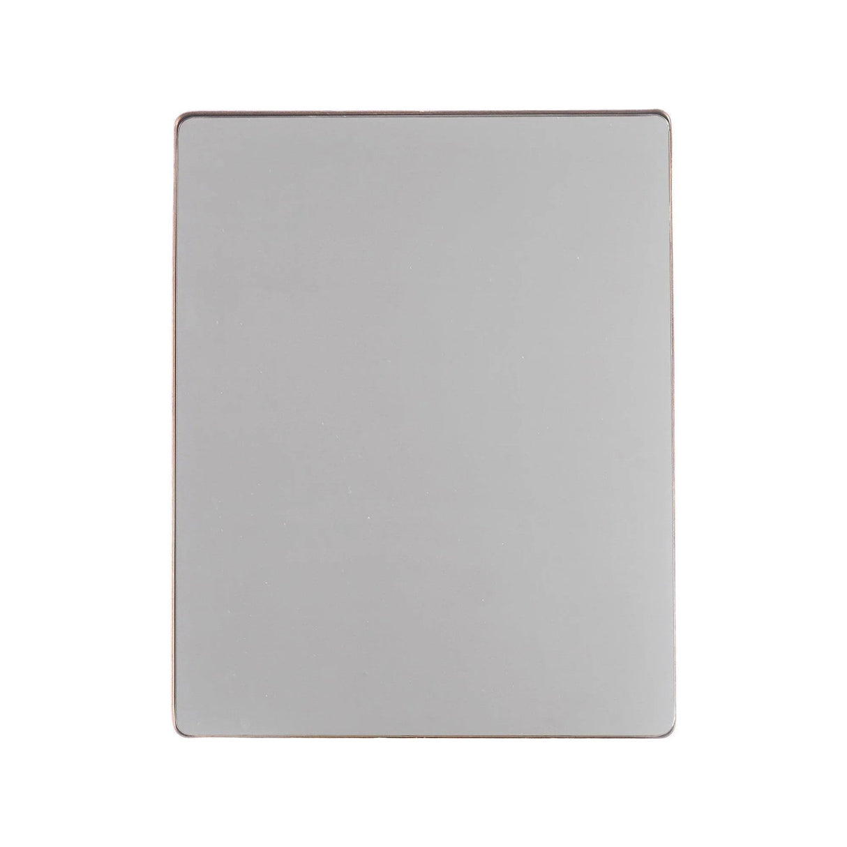 Golden Modern Square Framed Wall Mirror