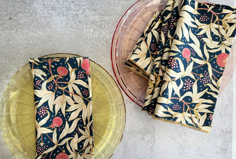 Gooseberry Cloth Napkins, set of four-Cloth Napkins-Parc Decor