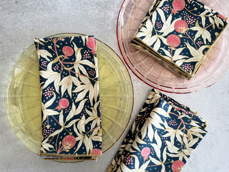 Gooseberry Cloth Napkins, set of four-Cloth Napkins-Parc Decor