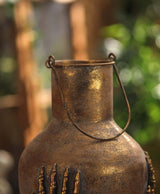 Gothic Skeleton Hands Iron Vase-Vase-Parc Decor