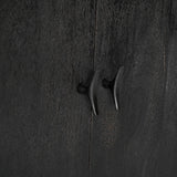 Grackle Solid Wood Media Console - Black