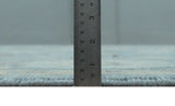 Gray and Beige Hand knotted Traditional Oushak Wool Area Rug
