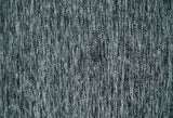 Gray and Charcoal Modern Solid Hand Tufted Natural Wool Area Rug