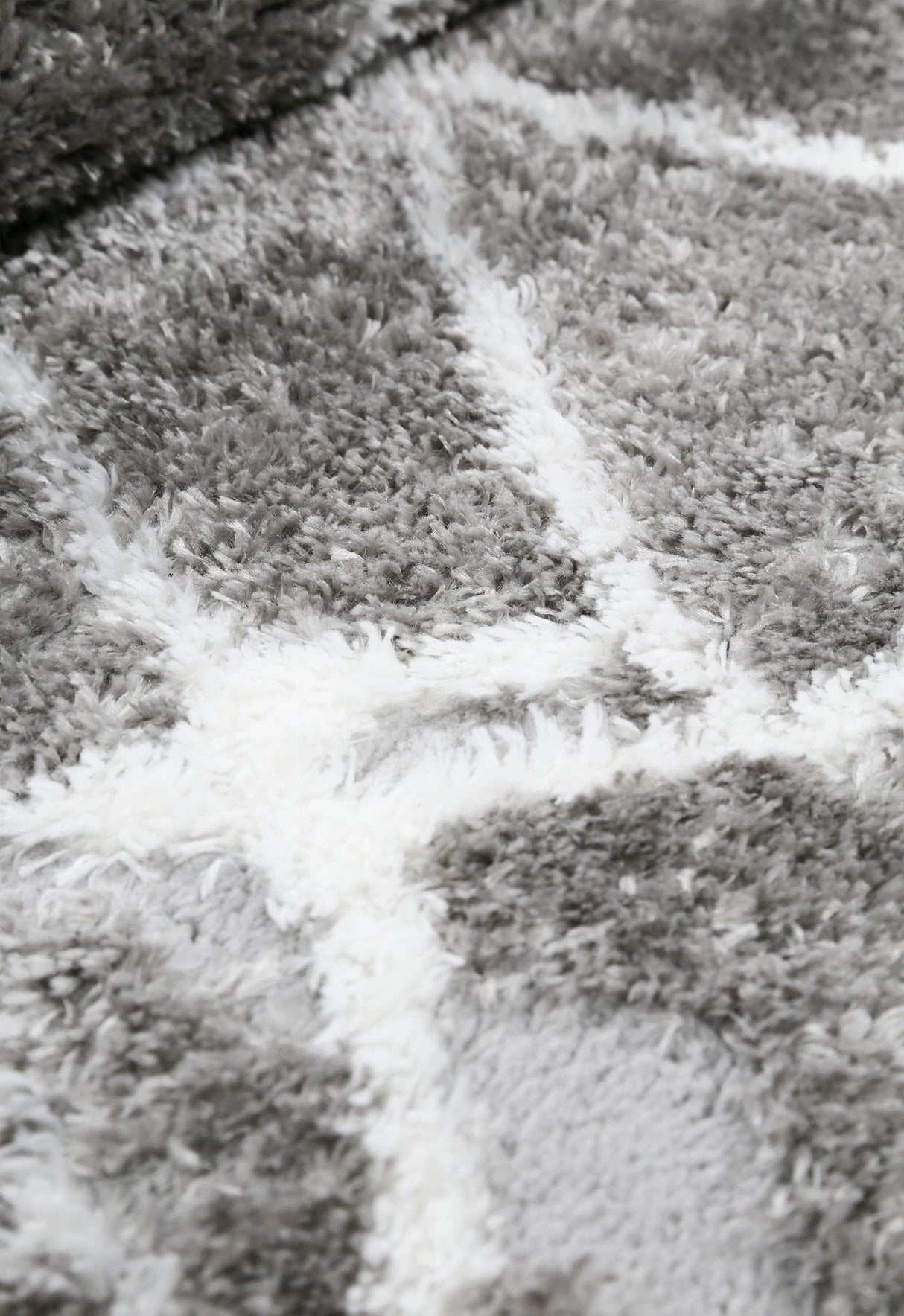 Gray Modern Abstract Design 5x7 Rug