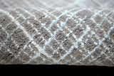 Gray Modern Abstract Design Wool And Viscose 5x8 Area Rug